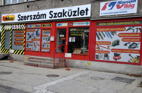 Miskolci Rádiusz szerszámbolt