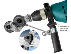 adapter klt. fúrógéphez, lemezvágó fej, 1/4