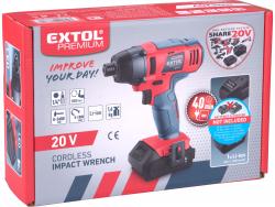 akkus ütvecsavarozó, Share20V, 1/4" hatszög, Li-ion; ford.: 2.800 1/min, 180 Nm, AKKU és TÖLT? NÉLKÜL