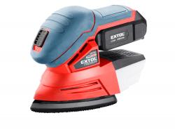 akkus delta csiszoló, Share20V, 20V, Li-ion, 1db akku, 1db tölt?, 2000 mAh, 123×95 mm, ford.: 11.000 f/perc
