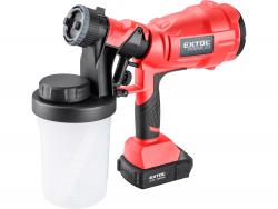 akkus festékszóró gép, Share20V, 20V, Li-ion, 1db akku, 1db tölt?, 2000 mAh, 700 ml/perc