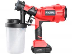 akkus festékszóró gép, Share20V, 20V, Li-ion, AKKU és TÖLT? NÉLKÜL 700 ml/perc