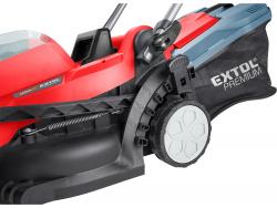 akkus f?nyíró gép, Garden20V, 20V, AKKU és TÖLT? NÉLKÜL! vágási kapacítás 33cm, állítható magasság, szénkefe mentes
