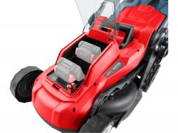 akkus f?nyíró gép, Garden20V, 20V, AKKU és TÖLT? NÉLKÜL! vágási kapacítás 33cm, állítható magasság, szénkefe mentes
