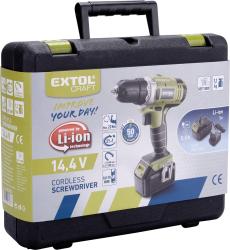 akkus fúrócsavarozó, 16 V, Li-ion; 1db 1500 mAh akku, kofferban