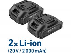 akkus fúrócsavarozó, Power Share, kefementes motor, kofferban; 2db 2000 mAh Li-ion akku + 1 db tölt?