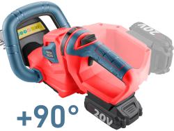 akkus sövényvágó gép, Share20V, 20V, Li-ion, 474mm, 1db 2000 mAh Li-ion akku, 1db töltő