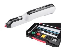 akkus melegragasztó toll, 4V, 2000 mAh Li-ion akku, stift átm: 7,2 mm