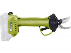 akkus metszőolló, Extol Craft, 20V, kefementes motor, AKKU és TÖLTŐ NÉLKÜL
