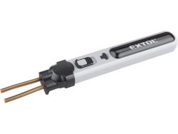 akkus műanyag hegesztő- és kapcsozógép, 4V, 2000 mAh Li-ion akku