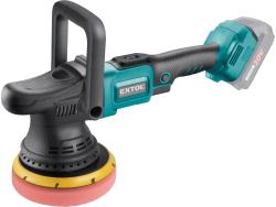 akkus excenteres polírozógép, Share20V, 20V, Li-ion, szénkefe nélküli motor, 150 mm, AKKU és TÖLTŐ NÉLKÜL