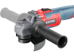 akkus sarokcsiszológép, Share20V, 125mm, szénkefe nélküli, 20V, Li-ion, 1db akku, 1db töltő, 4000 mAh, 115mm