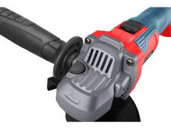 akkus sarokcsiszológép, Share20V, 125mm, szénkefe nélküli, 20V, Li-ion, 1db akku, 1db töltő, 4000 mAh, 115mm