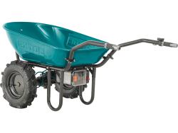 akkus talicska, 40V, Li-ion, 2 kerekes, differenciálmű, 1 akku, 1 töltő, 6000 mAh, max.260 kg, kefementes motor