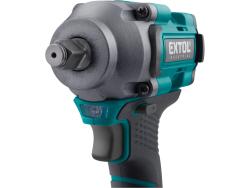 akkus ütvecsavarozó, Share20V, 1/2" szénkefe mentes, négyszög, Li-ion; 20V akku: 2Ah, töltő, 500 Nm