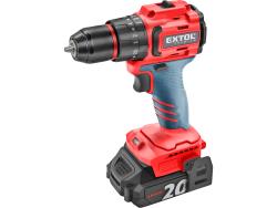 akkus ütvefúró- és csavarozó, Share20V, 20V, Li-ion, 50Nm, 1db akku, 1db töltő, 2000 mAh, 50Nm