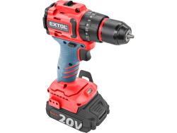 akkus ütvefúró- és csavarozó, Share20V, 20V, Li-ion, 50Nm, 2db akku, 1db töltő, 2000 mAh, 50Nm