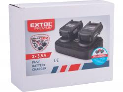 akkutölt?, dupla, Share20V 2×3,5A