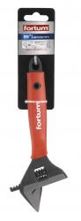 állítható villáskulcs BW sorozat, 22,5 fok,61CrV5; gumírozott markolat, 212mm, / 8", foszfátozott, 0-38mm tartomány