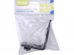 állvány, L-alakú, mágneses, 1/4"+5/8" menetes csatlakozó a 8823302, 8823300, 8823306, 8823310, 34900-hoz