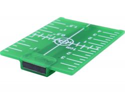 automatikus lézeres vízszintez?, ZÖLD, 1H1V (1 horizontális+1 vertikális) pontosság:0,3mm/1m, 1/4" menetes