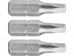 behajtóhegy négyszög, 3 db, S2 acél; SQ 1×25mm, bliszteren
