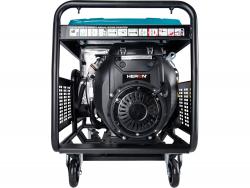 benzinmotoros áramfejleszt?,  13/11 kVA, három- és egyfázisú, benzin üzem?, önindítós