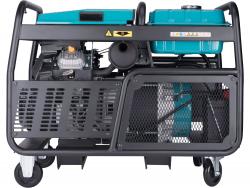 HERON benzinmotoros áramfejlesztő,  13/11 kVA, három- és egyfázisú, benzin üzemű, önindítós