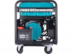 HERON benzinmotoros áramfejlesztő,  13/11 kVA, három- és egyfázisú, benzin üzemű, önindítós