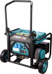 Heron, benzinmotoros áramfejleszt?, 1 fázisú, max. teljesítmény 3 kVA