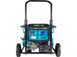 Heron, benzinmotoros áramfejleszt?, 8000 VA, 230V, hordozható