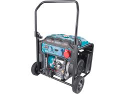 benzinmotoros áramfejlesztő, 9 kVA, 400V/230V, inverteres, elektromos indítású