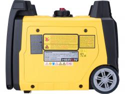 Heron, benzinmotoros áramfejleszt?, kézi indítás, 3,0 kVA, 230V, 1 fázisú, inverteres