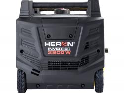 Heron, benzinmotoros áramfejleszt?, kézi indítás, 3,0 kVA, 230V, 1 fázisú, inverteres