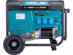 Heron, benzinmotoros áramfejleszt?, max 5500 VA, egyfázisú