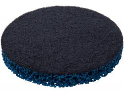 csiszolókorong tépőzáras ("négertárcsa") 125mm, 22 mm vastagság, nylon és szilícium karbid