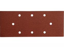csiszolópapír, lyukas klt. 10db, 93×230 mm, 8 db lyukkal, P100, 407114, 407115-höz
