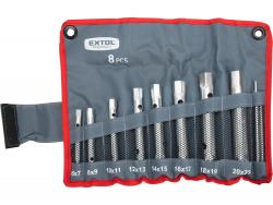 cs?kulcs klt., 10db (8 cs?kulcs+2 hajtóvas), CrV., 6-22mm (6×7;8×9;10×11;12×13;14×15; 16×17;18×19;20×22)