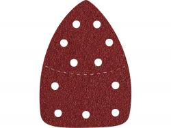 delta csiszolópapír, lyukas klt. 10db, 149×105 mm; 11 db lyukkal, P180, 8894002 csiszológéphez