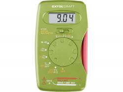 digitális multiméter; Amper/Volt/Ohm mér?, hangjelz? funkcióval, CE, 1 db 9V elem