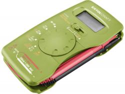 digitális multiméter; Amper/Volt/Ohm mérő, hangjelző funkcióval, CE, 1 db 9V elem