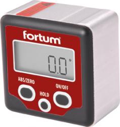 digitális szögmér?, mérési tartomány: ±180° (0°-360°), pontoság: ±0,1°, felbontás: 0,1° FORTUM