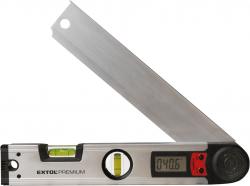 vízmérték, digitális szögmér?vel,  305mm, 2 libella, ±0,5mm/1m, illetve 0-225°, ±0,3°,  LCD kijelz?