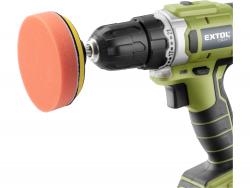 dörzsöl?/csiszoló/polírozó klt. 10 db; 1/4"×25 mm csap, fúrógépbe fogható, tép?záras
