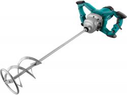 elektromos festék- és habarcskever? gép (mixer) 1800W, M14 menet, lágy indítás,  ford I=180-400/min, II=300-700/min