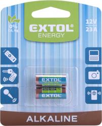 elem klt. 2 db, alkáli, 12V, méret: (23A); hosszú élettartam, bliszteren