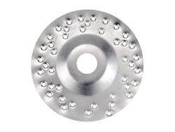 faforgácsoló korong; max 12200 ford/perc, sarokcsiszolóhoz, fém, 125×22,2mm, fa csiszolásához, szakaszos használat