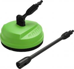 forgó fúvókás tisztitófej + hosszabító toldat klt. 2 db; a 413103 és 8895200 magasnyomású mosókhoz, fej átmér?: 25cm