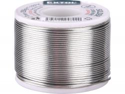 forrasztó ón, gyantás, m?szerész forrasztáshoz; 250g, átmér? 1mm, 99,3% ón + 0,7% réz tartalmú, gyantás, T: 227 °C