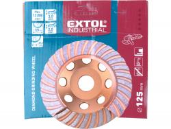 gyémántcsiszoló korong; 125mm×22,2mm, Turbo/lamellás jelleg?